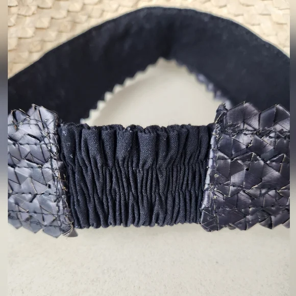 L*SPACE Maloma Hat - NATURAL/BLACK **NEW - Picture 6 of 9